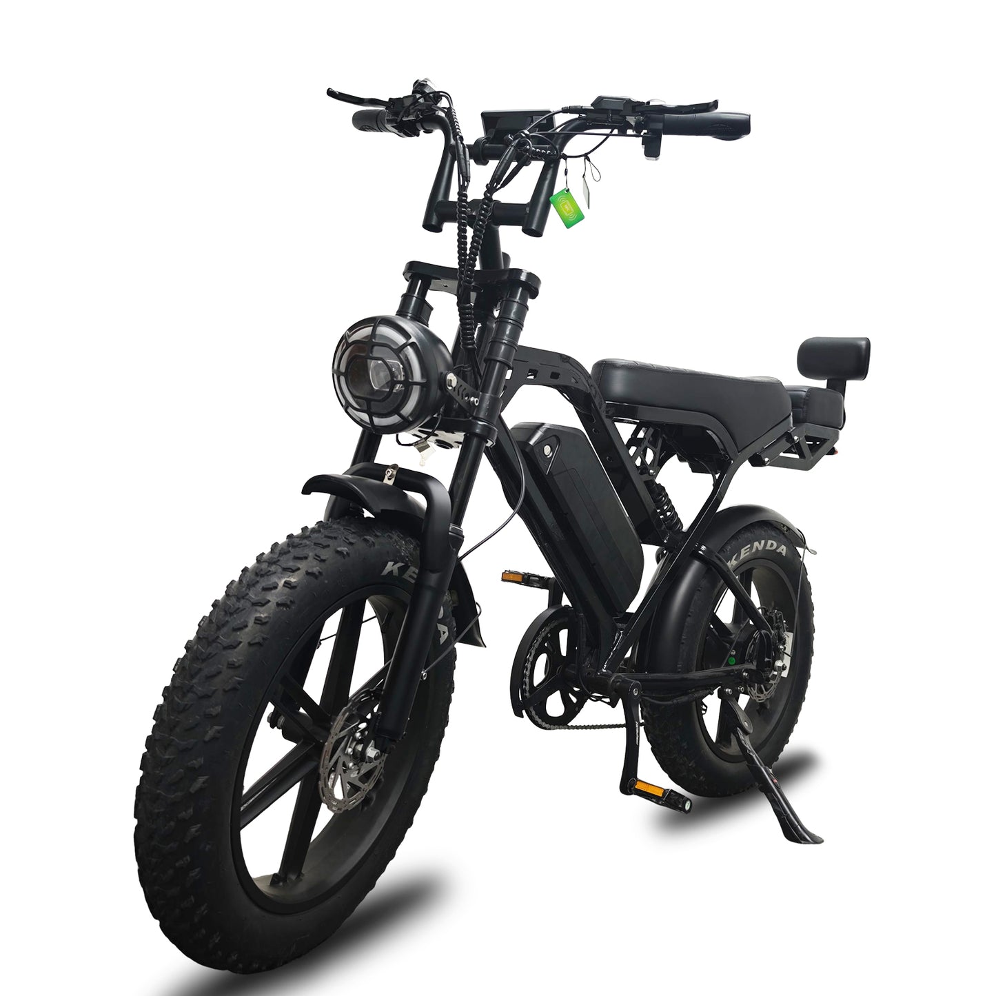 Fatbike X80 Pro 10.0 - Zwart- Killswitch - Met code - Gratis achterzitje - alarmsysteem