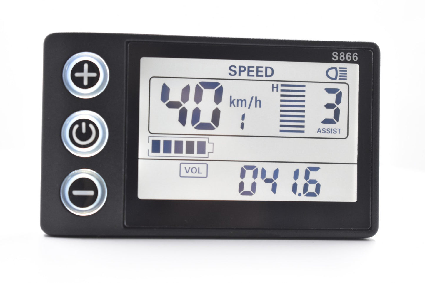 S866 Display – Universele Fatbike Display - Opvoerbaar