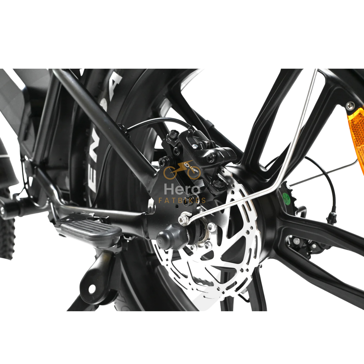 Fatbike V20 Pro 7.0 2025 Hydraulische remmen + Gratis Alarm en Telefoontas Gratis achterzitje