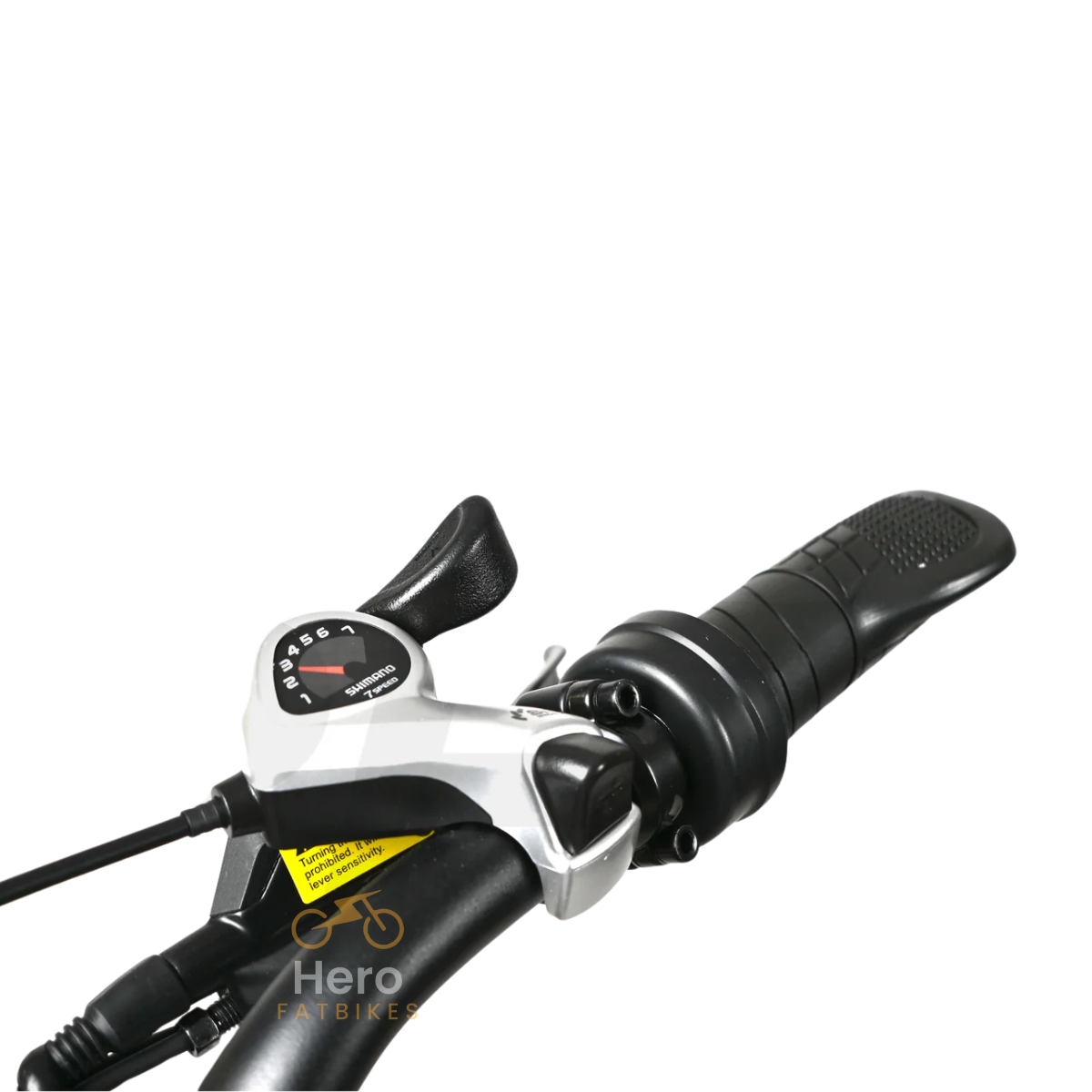 Fatbike V20 Pro 7.0 2025 Hydraulische remmen + Gratis Alarm en Telefoontas Gratis achterzitje