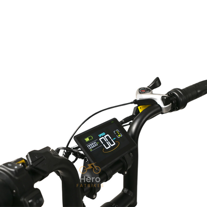 Fatbike V20 Pro 7.0 2025 Hydraulische remmen + Gratis Alarm en Telefoontas Gratis achterzitje