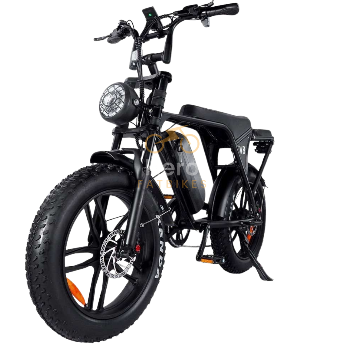 Fatbike V8 3.0 hydraulische remmen + GRATIS Alarm , achterbankje en voetensteuntjes