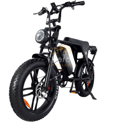 Fatbike V8 3.0 hydraulische remmen + GRATIS Alarm , achterbankje en voetensteuntjes