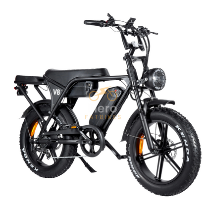 Fatbike V8 MAX Double Battery-Hydraulic brakes-Range of 120KM 