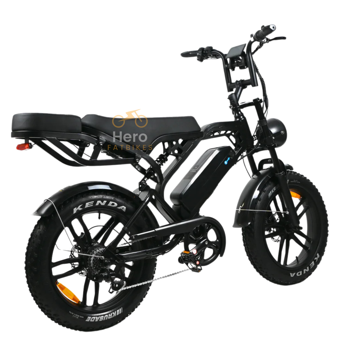 Fatbike V20 Pro 7.0 2025 Hydraulische remmen + Gratis Alarm en Telefoontas Gratis achterzitje