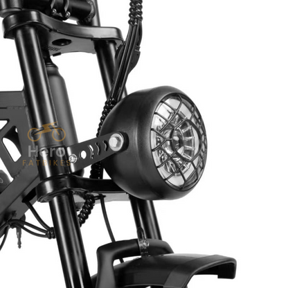 Fatbike V20 Pro 7.0 2025 Hydraulische remmen + Gratis Alarm en Telefoontas Gratis achterzitje