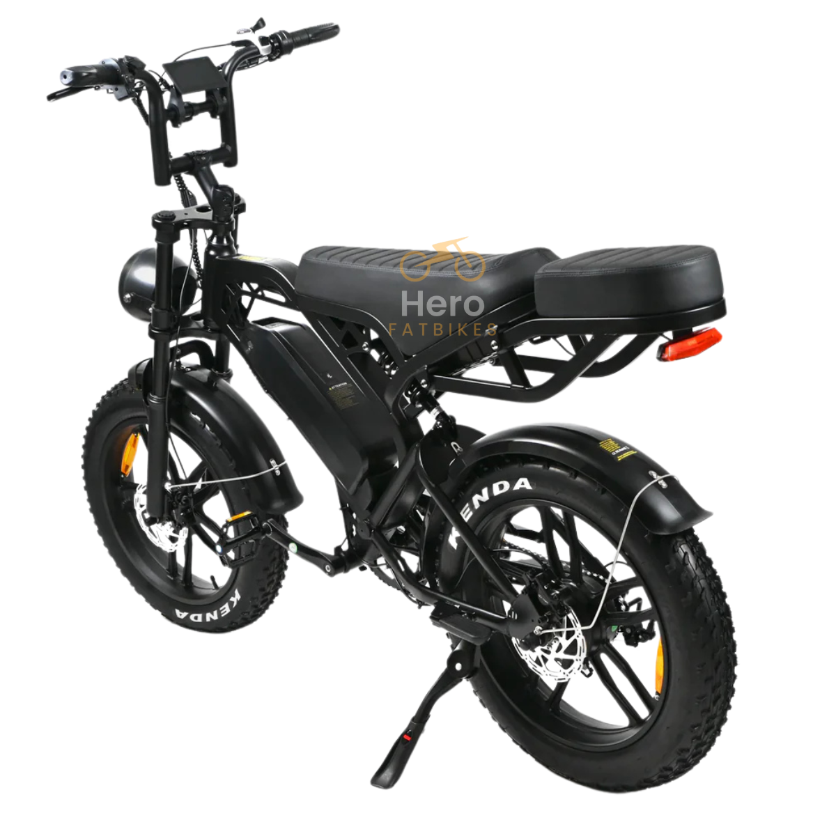 Fatbike V20 Pro 7.0 2025 Hydraulische remmen + Gratis Alarm en Telefoontas Gratis achterzitje