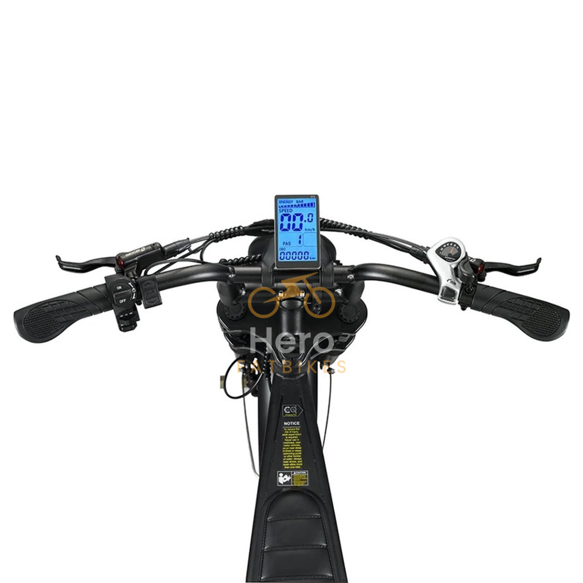 Fatbike V8 3.0 hydraulische remmen + GRATIS Alarm , achterbankje en voetensteuntjes