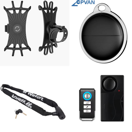 4-in-1 Fietsaccessoires pakket