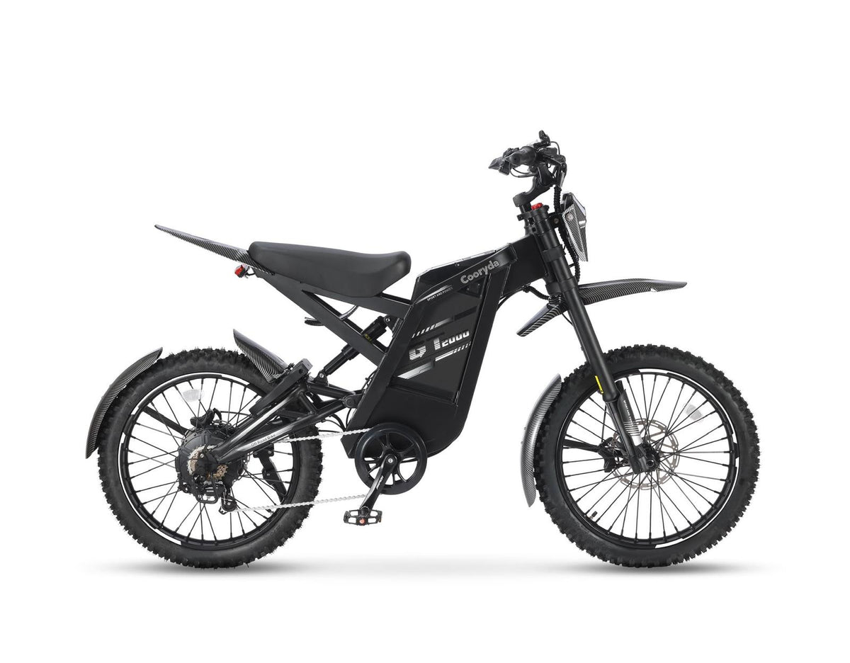 Ouxi GT-2000 2.0 - Off-road fatbike - Zwart