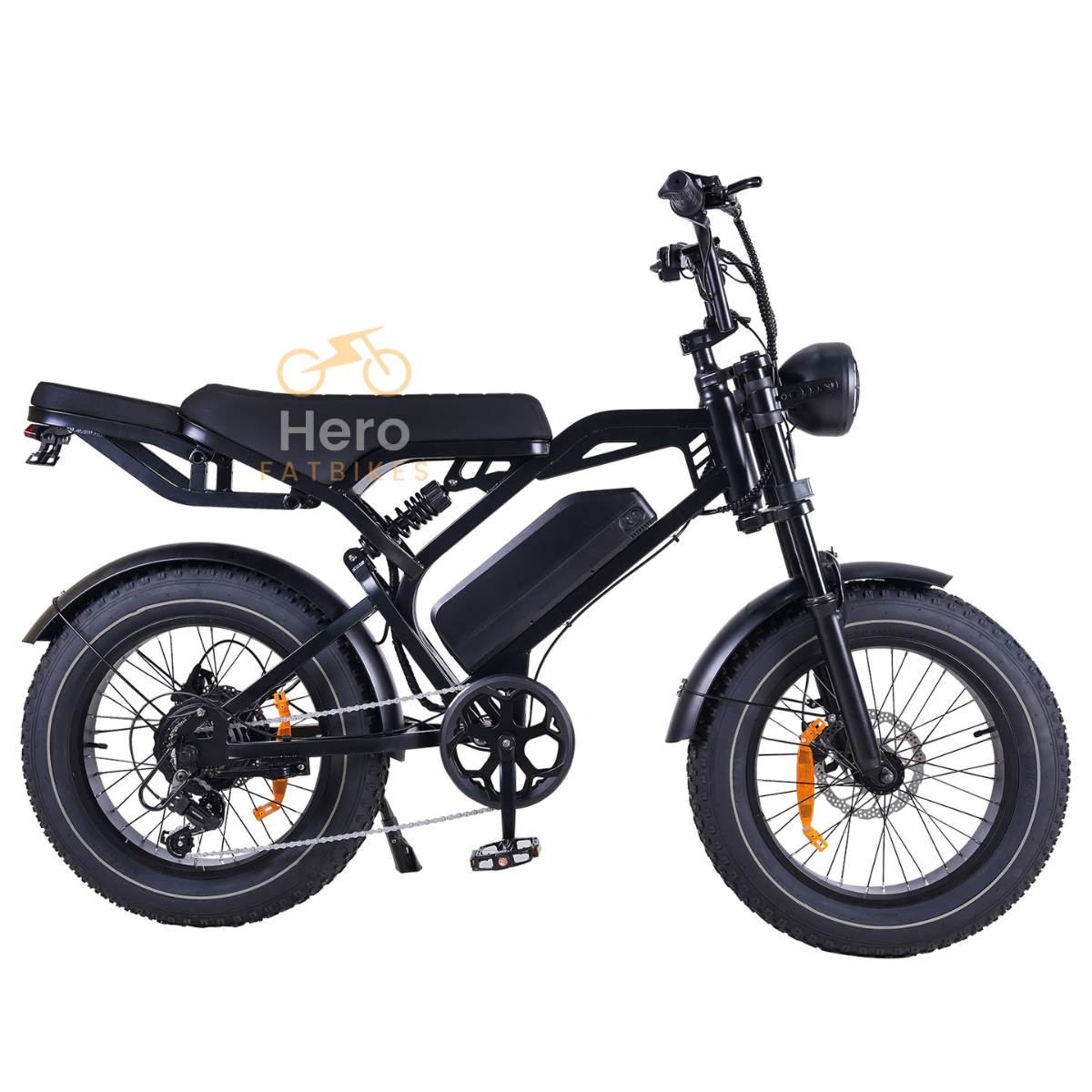 A20 Pro Fatbike 250W - 60 Km actieradius - Gashendel - Stuurslot voor extra beveiliging