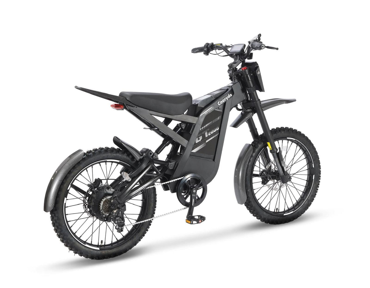 Ouxi GT-2000 2.0 - Off-road fatbike - Zwart