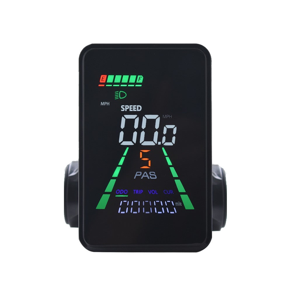 L5 Display - 25km/h Begrensd - KLEUREN - 5pin - universeel