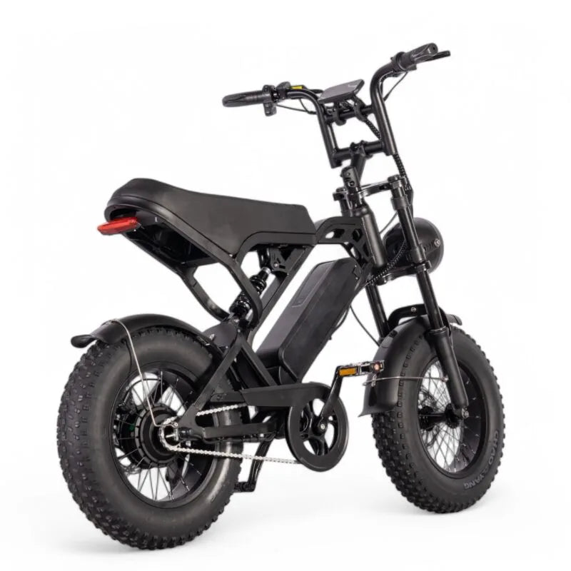 V20 Mini – Zwart – Fatbike- Hydraulische remmen