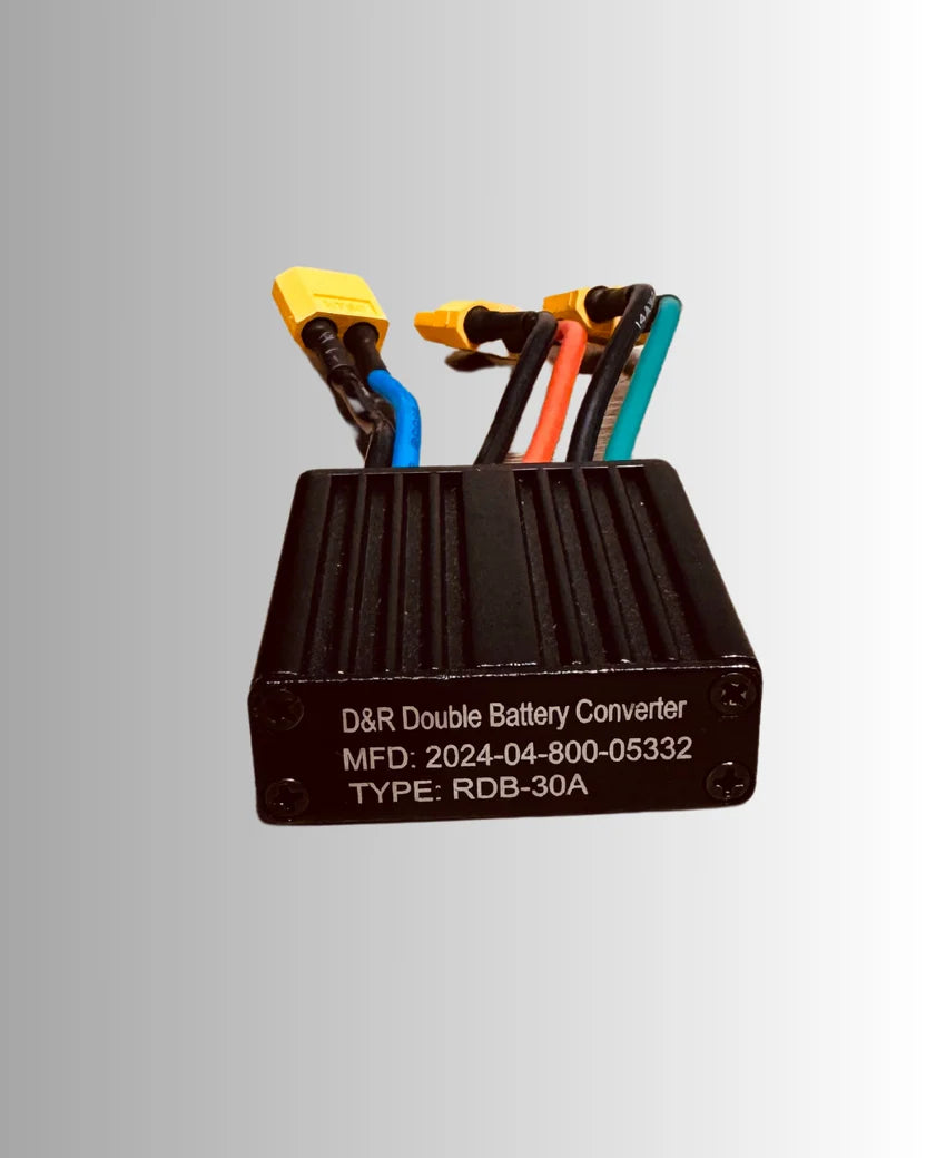 Ouxi V8 Max Omvormer - Accu splitter - Converter voor Ouxi V8 Fatbike met Dubbele Accu - Fatbike Onderdelen Kopen