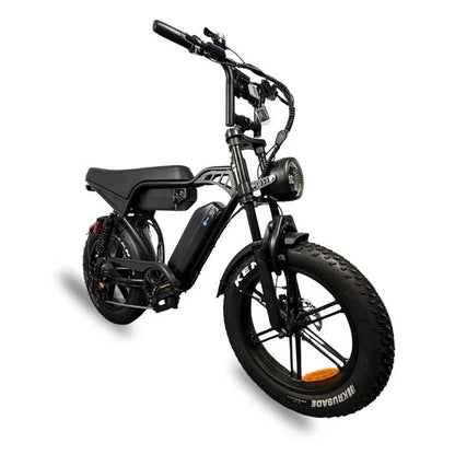 V29 Pro Fatbike Dubbele accu zwart Opvoerbaar & Begrensbaar QM Wheels 2026