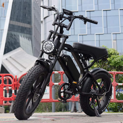 Fatbike V20 Pro 7.0 2025 Hydraulische remmen + Gratis Alarm en Telefoontas Gratis achterzitje
