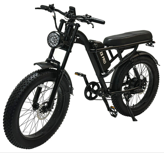 Fatbike Z8 Pro Hydraulic brakes - Range of 90 KM - Latest model