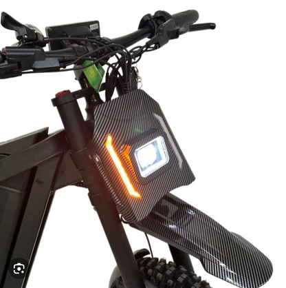 Originele Ouxi koplamp met knipperlicht voor GT2000 fatbike