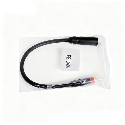 Motor Kabel Adapter Zwart naar Rood voor Fatbike Motor en Controller