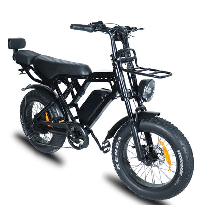 Fatbike VOMO X80 - Gratis GPS tracksysteem - Alarm - Kettingslot