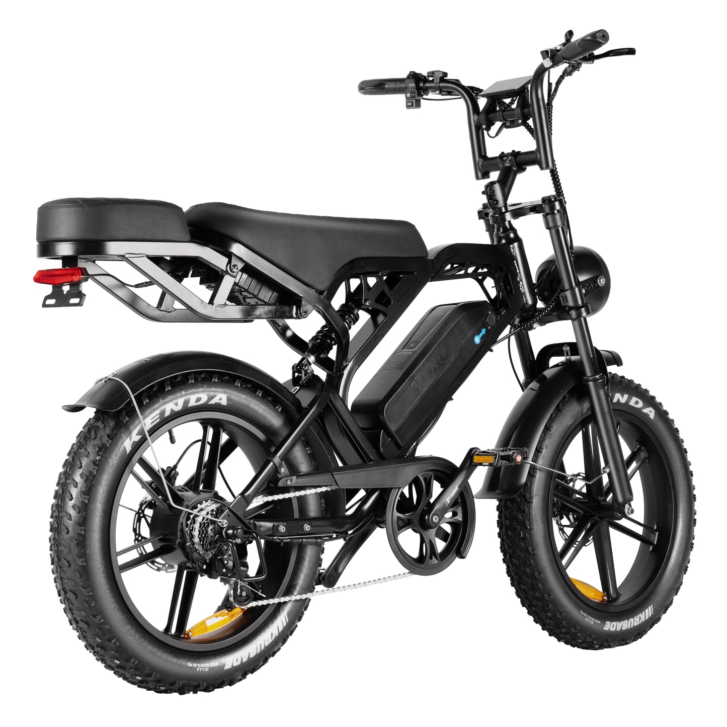 Fatbike V20 Pro 2025 with Hydraulic brakes + Free Alarm and Phone Bag Free rear seat
