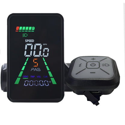 L5 Display - 25km/h Begrensd - KLEUREN - 5pin - universeel