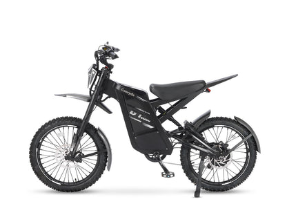 Ouxi GT-2000 2.0 - Off-road fatbike - Zwart