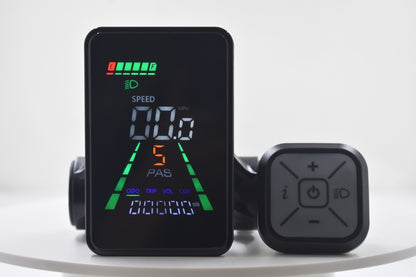 L5 Display - 25km/h Begrensd - KLEUREN - 5pin - universeel