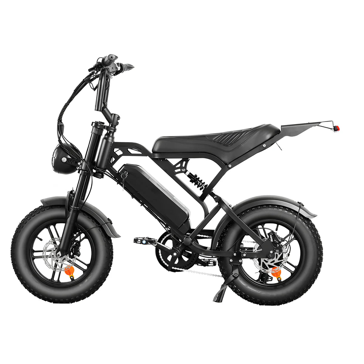 V20 Mini – Zwart – Fatbike- Hydraulische remmen