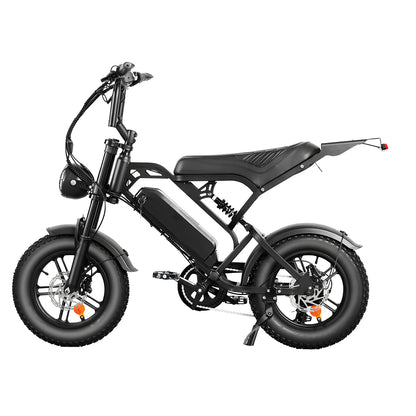 V20 Mini – Zwart – Fatbike- Hydraulische remmen