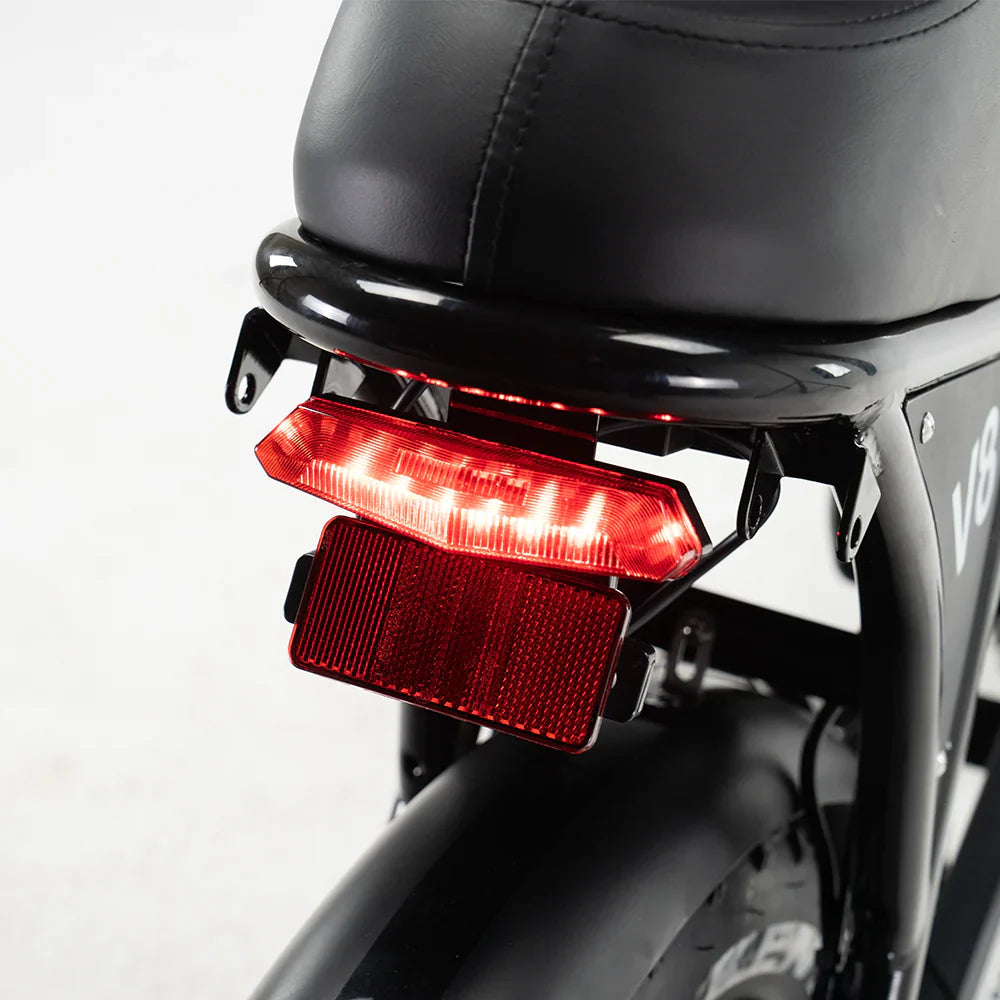 Fatbike V8 5.0 hydraulische remmen + GRATIS Alarm , achterzitje en voorrekje Opvoerbaar eigen terrein