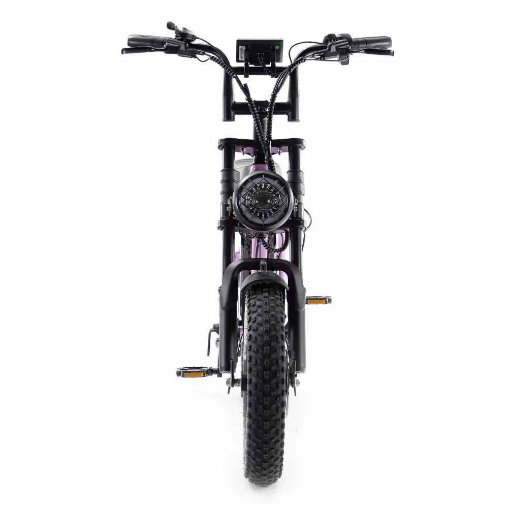 OUXI C80 Mini Fatbike - Roze - Hydraulische Remmen