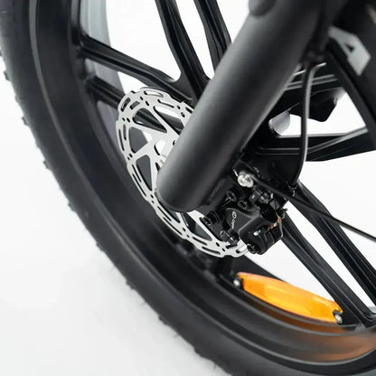 OUXI C80 Mini Fatbike - Zwart - Hydraulische Remmen