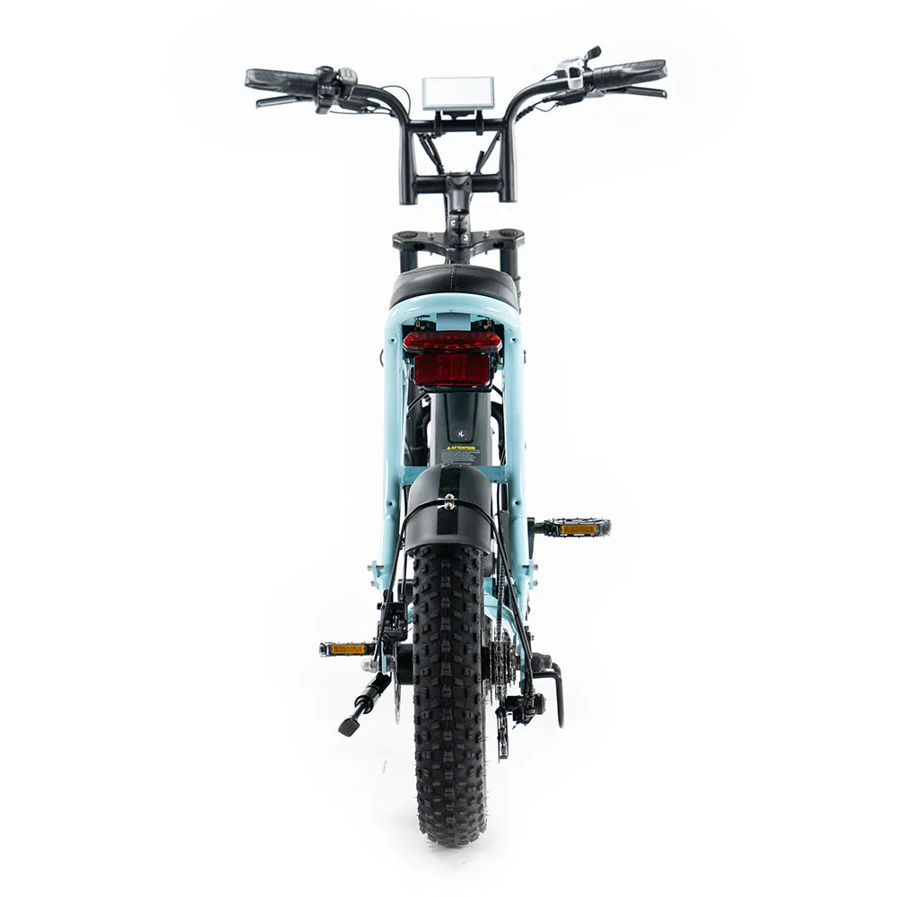 OUXI C80 Mini Fatbike - Licht Blauw - Hydraulische Remmen