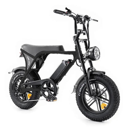 OUXI C80 Mini Fatbike - Zwart - Hydraulische Remmen