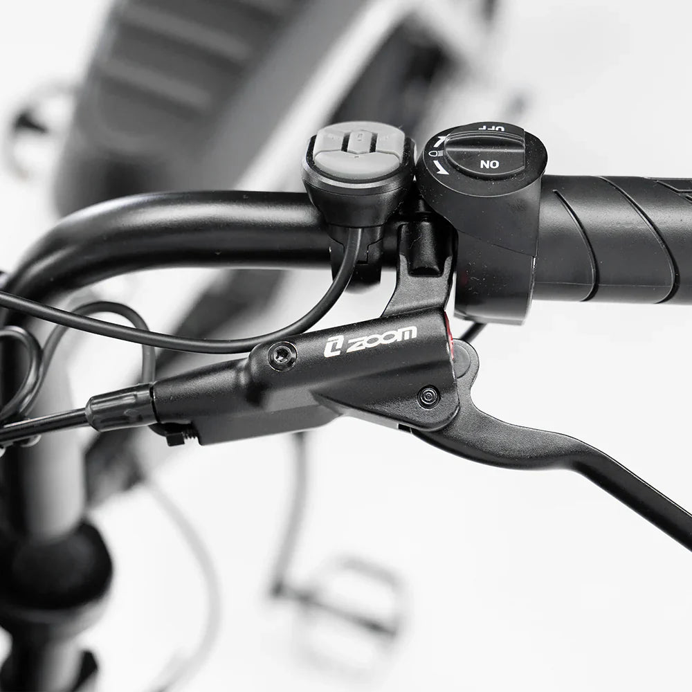 OUXI C80 Mini Fatbike - Zwart - Hydraulische Remmen