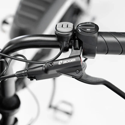 OUXI C80 Mini Fatbike - Zwart - Hydraulische Remmen