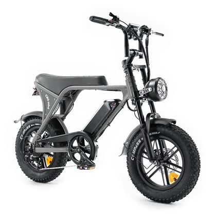 OUXI C80 Mini Fatbike - Grijs - Hydraulische Remmen