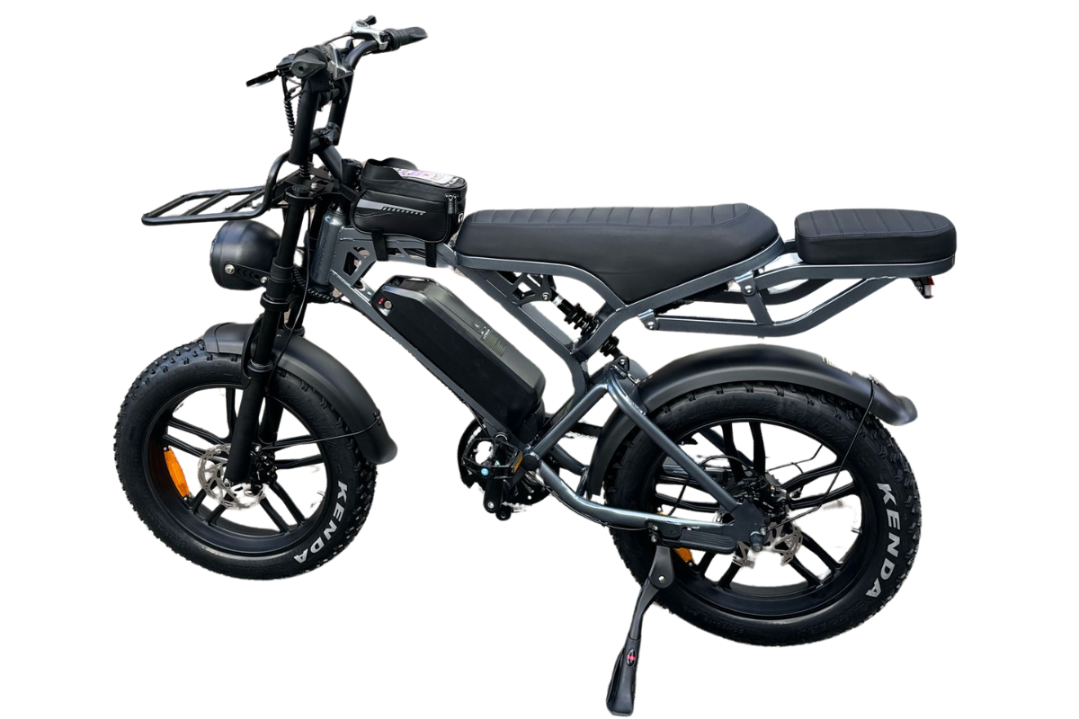 Fatbike V20 Pro 7.0 2025 Hydraulische remmen + Gratis Alarm en Telefoontas Gratis achterzitje